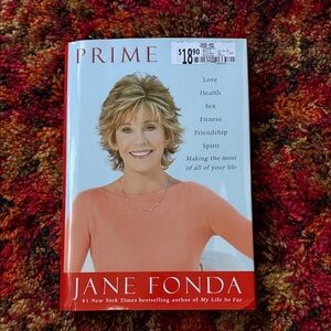 *NWT* Prime by Jane Fonda Hardcover Book